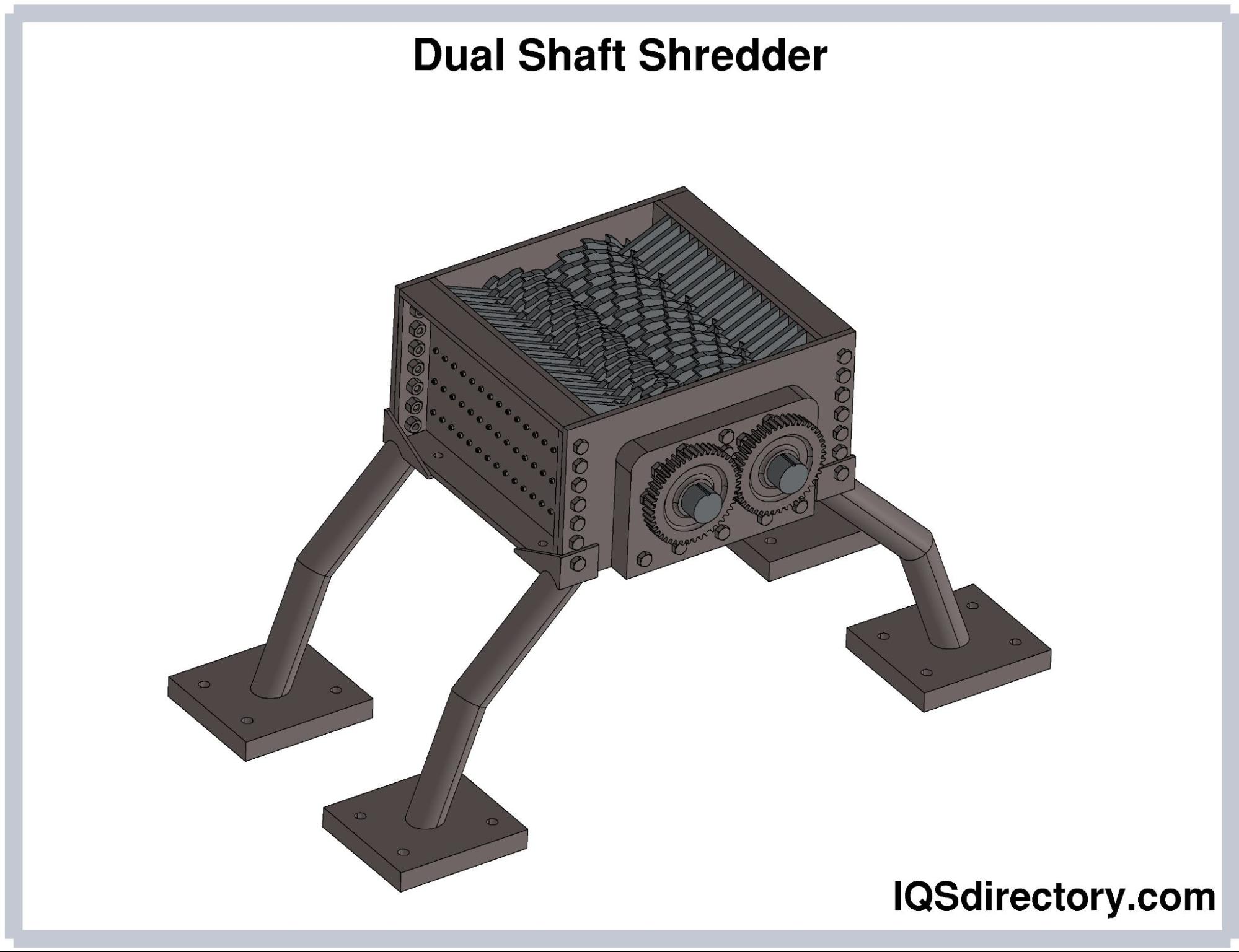 Corrugated Box Shredder Machine With Power 3.75 Kw (Model DS4005) 